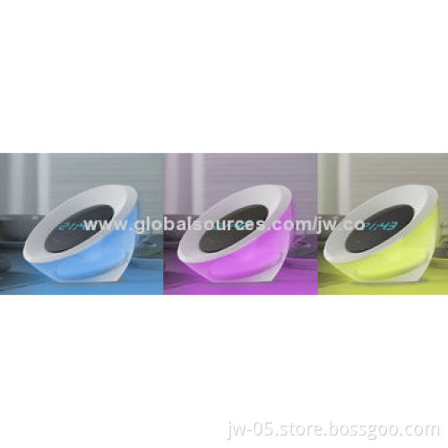 LED Table Lamp with Time Display, Touch Switch